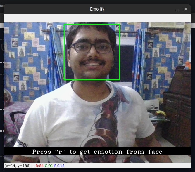 Program when face is detected